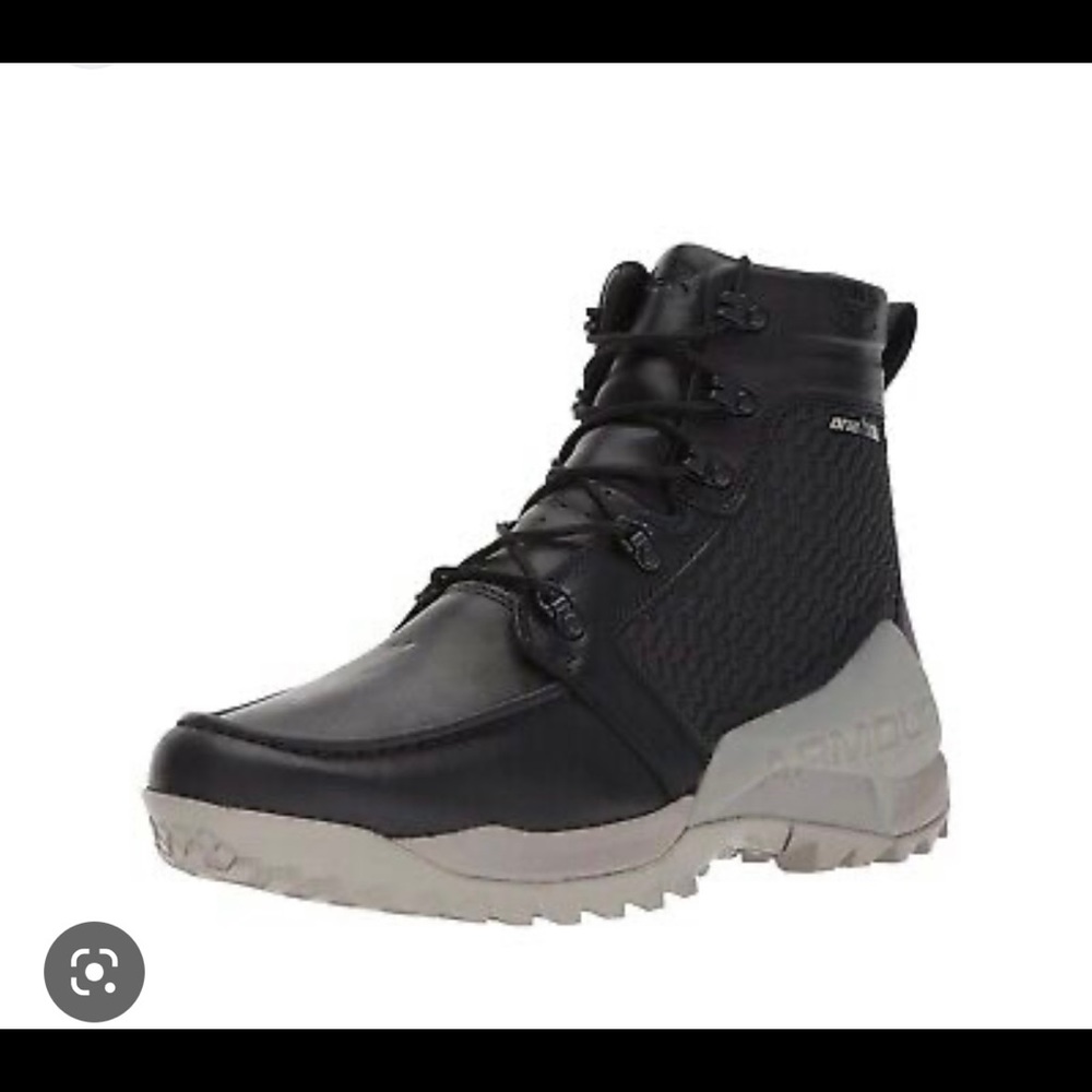 Under Armour UA Men’s Field OPS Gor-Tex Boots Black Gray Men’s 10.5 Lk New